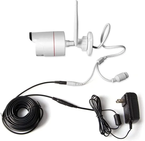 Vista 8 de cctv cable de extensión para circuito cerrado de televisión, 10 m (30 pies), 2.1 x 5.5 mm, 12 V CC, cámara IP Dvr independiente