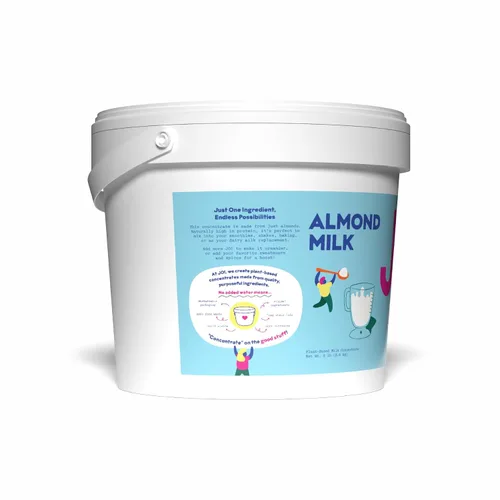 Vista 3 de JOI JOI - Concentrado simple de leche de almendras sin azúcar – 60 cuartos de galón – Vegana, Kosher, estable en el estante, apta para dieta