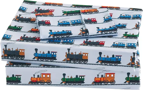 Vista 34 de Viviland 3 Pieces Boys Twin Sheets Set Kids, Baseball Printed Sheets