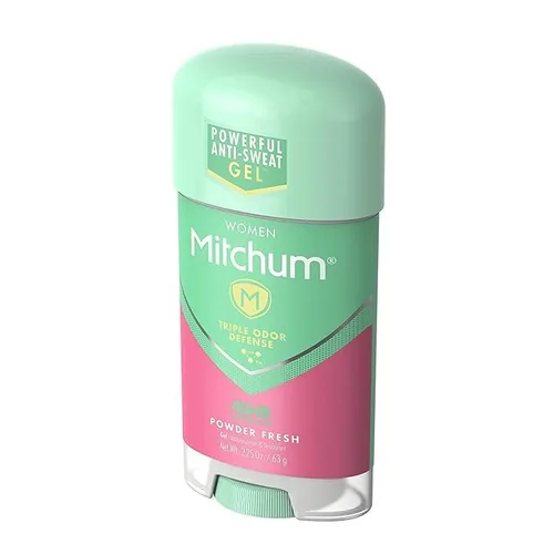 Vista 3 de Mitchum Power Gel, gel transparente en polvo, antitranspirante y desodorante para mujeres, 2.25 onzas (paquete de 3)