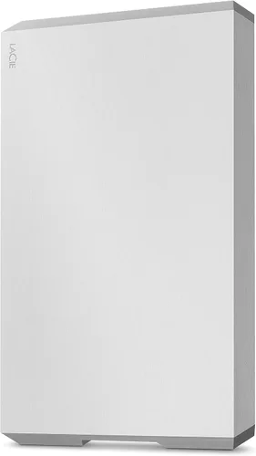 Vista 11 de LaCie Mobile Drive, disco duro externo portátil de 5TB - Plata Lunar, USB-C 3.2, para PC y Mac, reciclado post-consumo, con Adobe All Apps Plan