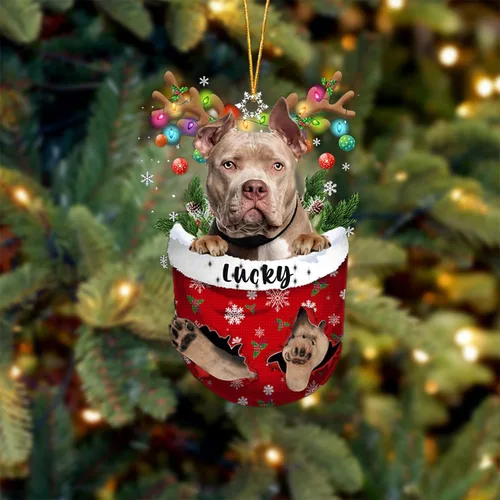 Vista 94 de Adorno de Navidad personalizado para perro Airedale Terrier en bolsillo de nieve, adorno para árbol de Navidad, idea de regalo para amantes