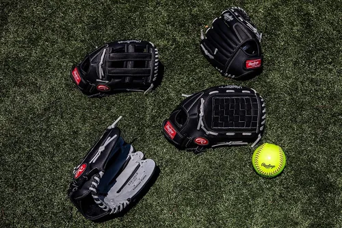 Vista 6 de Rawlings Serie de guantes de sóftbol de lanzamiento lento RSB Béisbol/Softbol Múltiples estilos