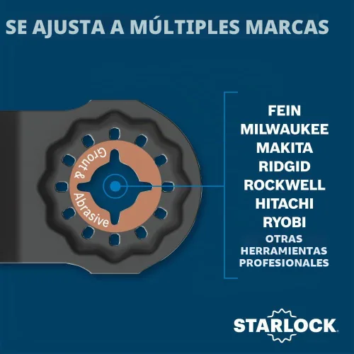 Vista 11 de Bosch OSL200CR 2 pulg. Hoja de sierra Starlock® multiherramienta oscilante de grano de carburo para dedo