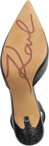Vista 4 de Karl Lagerfeld Womens Caslynn Evening Pointed Toe Slingback Pump