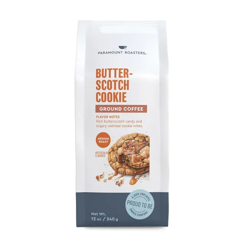 Vista 20 de Café molido con sabor a almendra amaretto, 1-12oz tostado medio