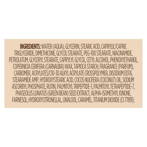 Vista 8 de Vaseline Radiant X Even Tone Loción corporal nutritiva con 1% de niacinamida, aceite de coco, vitamina C y péptidos, 11 onzas