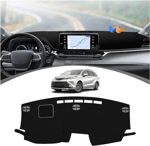 Vista 12 de FIILINES Cubierta para tablero Compatible con Mazda 3 2010-2013 Accesorios Tapete para tablero para Mazda 3 Accesorios Tapete para salpicadero