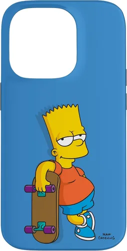 Vista 17 de The Simpsons Bart Simpson - Carcasa para iPhone 17, color azul cielo