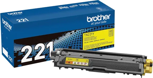 Vista 15 de Cartucho de tóner Brother TN221BK, tóner negro de repuesto, rendimiento de hasta 2,500 páginas, cartucho de reposición Amazon Dash, TN221