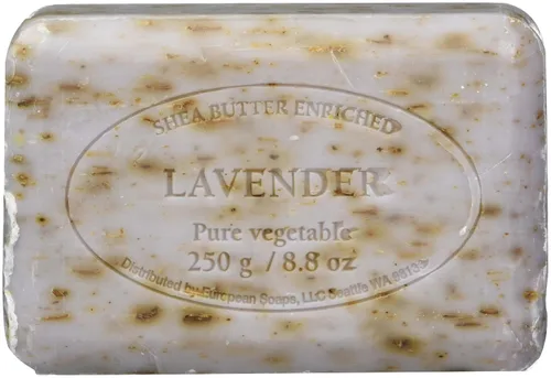 Vista 2 de Pre De Provence Jabón en barra de lavanda 8.82 oz (paquete de 3)