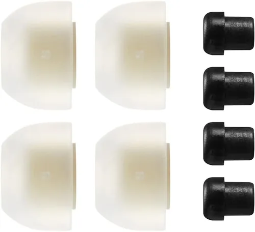 Vista 4 de AZLA MAX - Puntas estándar para auriculares, repuesto de silicona médica (S (juego de 2 pares))