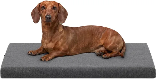 Vista 18 de K9 Ballistics Cama ortopédica Ripstop resistente – Almohadilla duradera para perrera con funda lavable para perros grandes, 41 x 27 pulgadas se azul