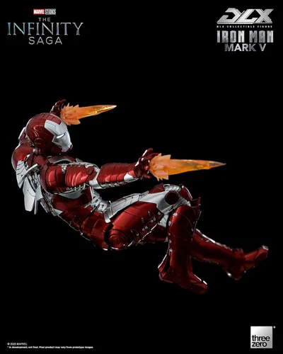 Vista 5 de Marvel Studios: The Infinity Saga DLX Iron Man Mark 5 Figura coleccionable