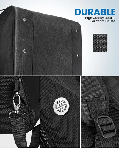 Vista 6 de OutdoorMaster Bolsa para botas de esquí y snowboard - Bolsa de 50L, excelente para viajes con exterior e inferior impermeables - para hombres