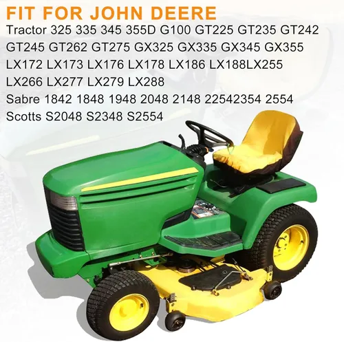 Vista 2 de Mango de freno de estacionamiento para tractor John Deere 325 335 345 355D G100 GT235 242 245 262 GX325 335 345 355 LX172 188 255 266 277 279 2888