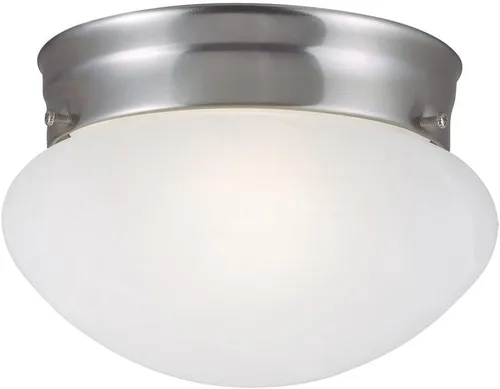 Vista 12 de Design House Millbridge Dome - Lámpara de techo interior de 9-1/4 pulgadas de diámetro, para dormitorio, pasillo, closet y comedor, cristal