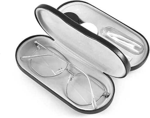 Vista 3 de Juego de fundas portátiles 2 en 1 para lentes de contacto y lentes de contacto