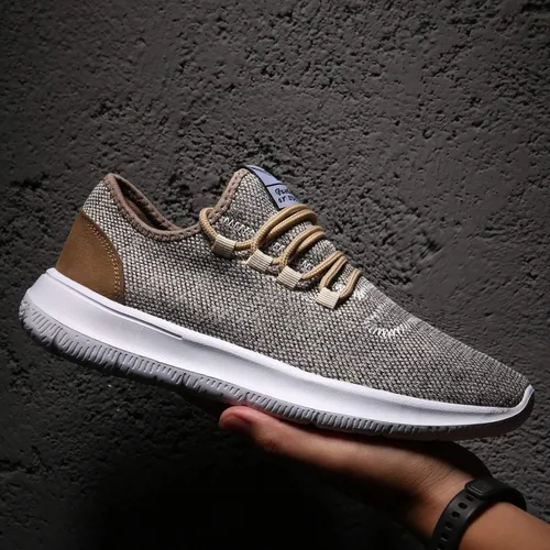 Vista 4 de KEEZMZ - Zapatos deportivos modernos y transpirables para hombres, zapatos ligeros para correr de malla, con una suela suave, estilo casual