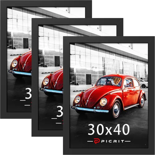 Vista 37 de Picrit Paquete de 3 portarretratos de 20 x 20 pulgadas, póster de 16 x 16 pulgadas con paspartú o de 20 x 20 pulgadas sin paspartú para montaje