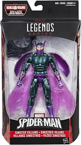 Vista 2 de Figura de acción de Spider-Man Beetle de Marvel Legend (construir el equipo de vuelo de Vulture), 6 pulgadas