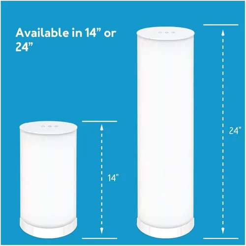 Vista 9 de Bright Health Lámpara de terapia de luz de 14 pulgadas, lámpara de terapia de 10000 LUX de 360 grados, luz LED blanca brillante con altura y brillo