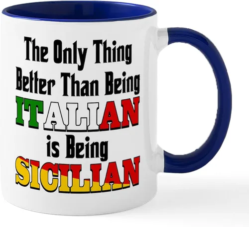 Vista 36 de CafePress Sicilia Mug - Taza de café de cerámica (11.0 fl oz)