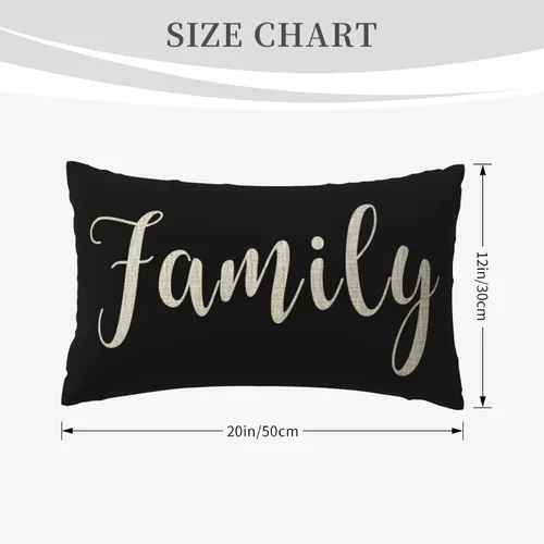 Vista 6 de NIDITW - Funda de cojín para sofá, decoración oblonga, 12.0 x 20.0 pulgadas