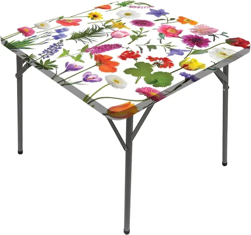 Vista 13 de Flying Birds - Mantel cuadrado elástico con diseño de pájaros en la rama de árbol, manteles decorativos de naturaleza y paz para el hogar, se adapta