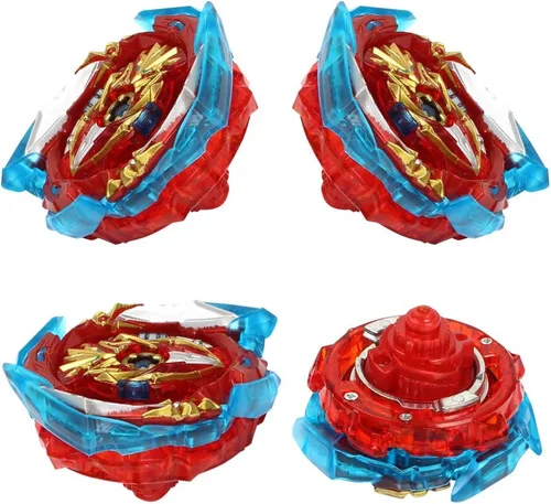 Vista 2 de Battling Top Burst Spinning Top 173 Gyro de alto rendimiento, rojo, aleación y plástico, 8+