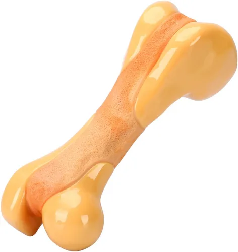 Vista 9 de Tikaton - Juguetes masticables para perros para masticadores agresivos, sabor a venado, juguetes duraderos para masticar para dentición de cachorros