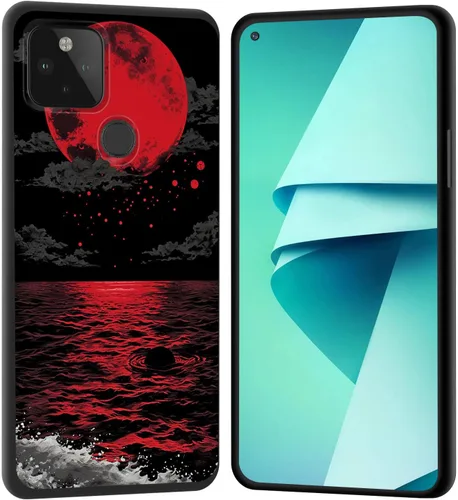 Vista 158 de Funda para Pixel 4 XL, funda de goma de silicona suave a prueba de golpes, funda protectora de cuerpo completo para Google Pixel 4 XL, ciervo