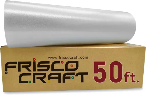 Vista 10 de Frisco Craft Rollo de cinta de transferencia transparente con adhesivo Rejilla azul