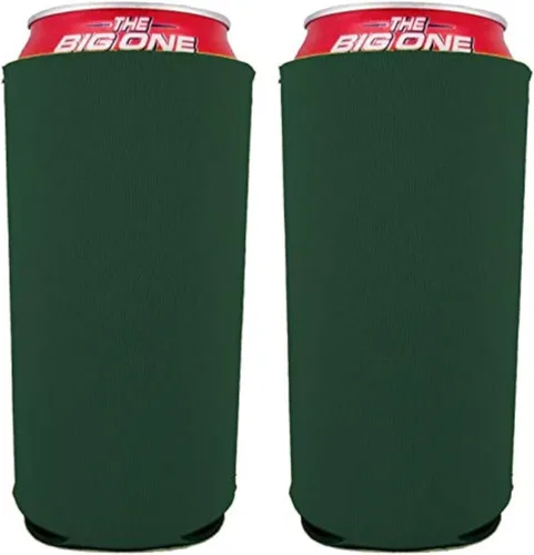 Vista 10 de Neopreno en blanco de 24 oz. Can Coolie (variedad de colores, paquete de 12)