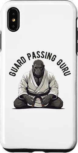 Vista 7 de iPhone 14 Brazilian Jiu Jitsu BJJ para hombres, papá, niño y mujer, funda de grappling
