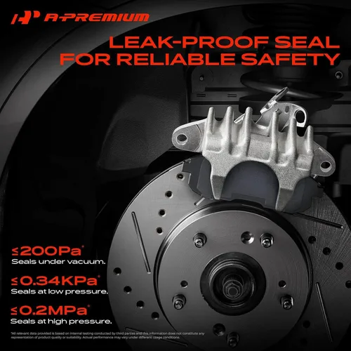 Vista 7 de A-Premium Conjunto de Pinza de Freno de Disco sin Soporte Compatible con Modelos Volkswagen y Audi - A3 2010-2013, Para Jetta 2012-2018, Golf 2011