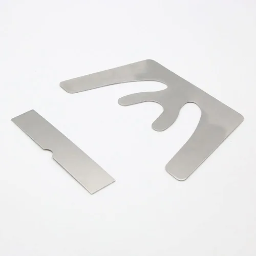 Vista 2 de Instrumentos de placa de plano de mandíbula de fundición maxilar dental de acero inoxidable dentadura Fox Plane Plate Instrumentos