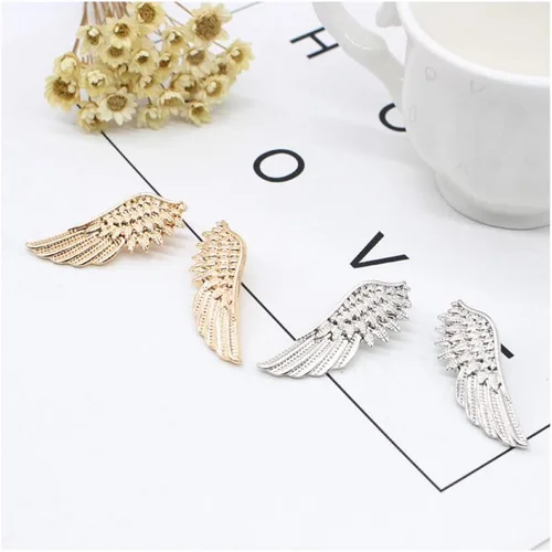 Vista 6 de Elegante alas de ángel traje de plumas Pin Collar Pin Broche para Unisex