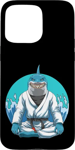 Vista 28 de Funda para iPhone 16 Jiu Jitsu Shark