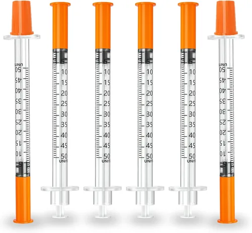 Vista 13 de Jeringas 0.0 fl oz 30G 5/16" (8mm), envueltas individualmente, caja de 100 jeringas de laboratorio