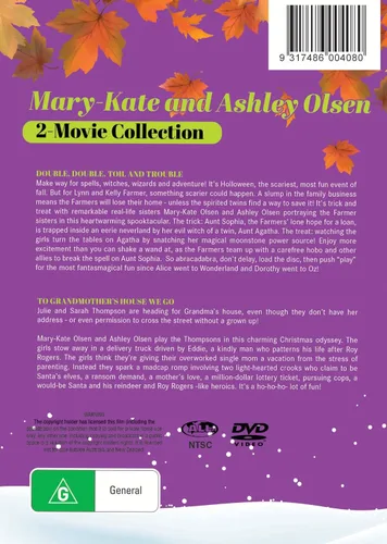 Vista 2 de 2 Movie Set - To Grandmother's House We Go Double, Double, Toil and Trouble - Olsen Twin Movies - DVD Collection Set - Mary Kate and Ashley