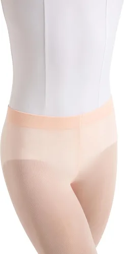 Vista 4 de Capezio Women's Womens Ultra Soft Self Knit Waistband Transition Tight Rosa ballet