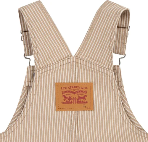 Vista 4 de Levi's Overol unisex para bebés y niños pequeños Oxford tan