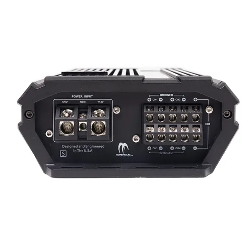 Vista 4 de Hifonics ZRX1716.5DV2 Zeus ZRX V2 Compact 1700 vatios Super D-Class Amplificador de cinco canales