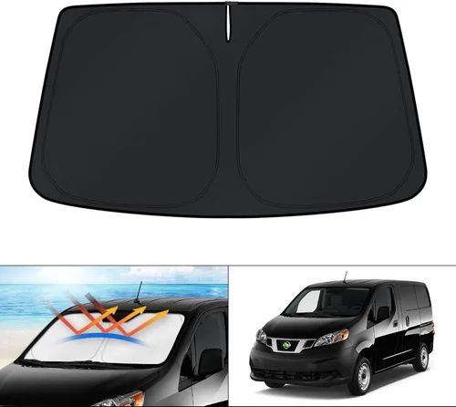 Vista 159 de KUST Parasol para parabrisas para BMW X1 F48 2016, 2017, 2018, 2019, 2020, 2021, 2022, accesorios de ajuste personalizado, parasol plegable