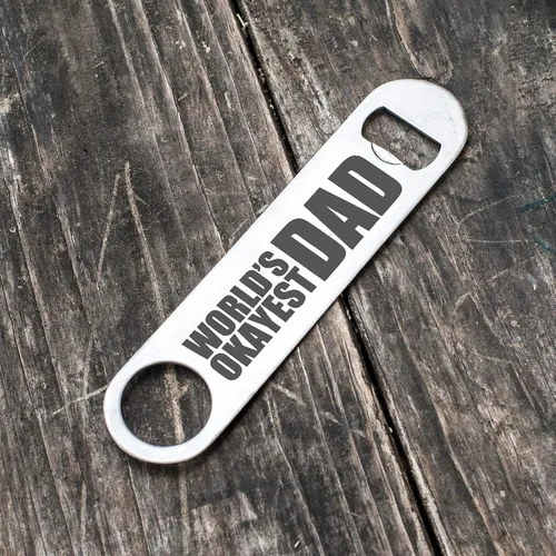 Vista 2 de Bottle Opener - World's Okayest Dad