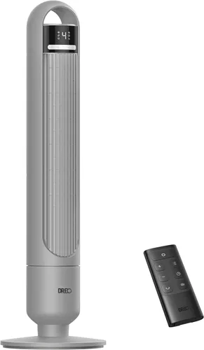 Vista 13 de DREO Ventilador de torre para dormitorio, velocidad de 28 pies/s