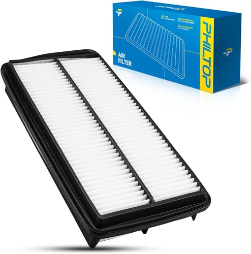 Vista 54 de PHILTOP CA9525 Engine Air Filter for Kia Sorento 2003-2009 Flexible Panel, Increased Acceleration, Engine Protection, Easy Install, No Tools