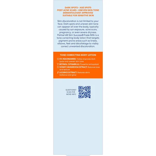 Vista 10 de Palmer's Skin Success Loción corporal, leche antimanchas oscuras (8.5 onzas) Moisturizer with Niacinamide, Fades Age Spots, Helps Uneven Skin Tone