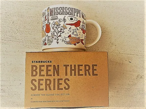 Vista 4 de Starbucks MISSISSIPPI BEEN THERE SERIES ACROSS THE GLOBE COLLECTION - Taza de café de cerámica